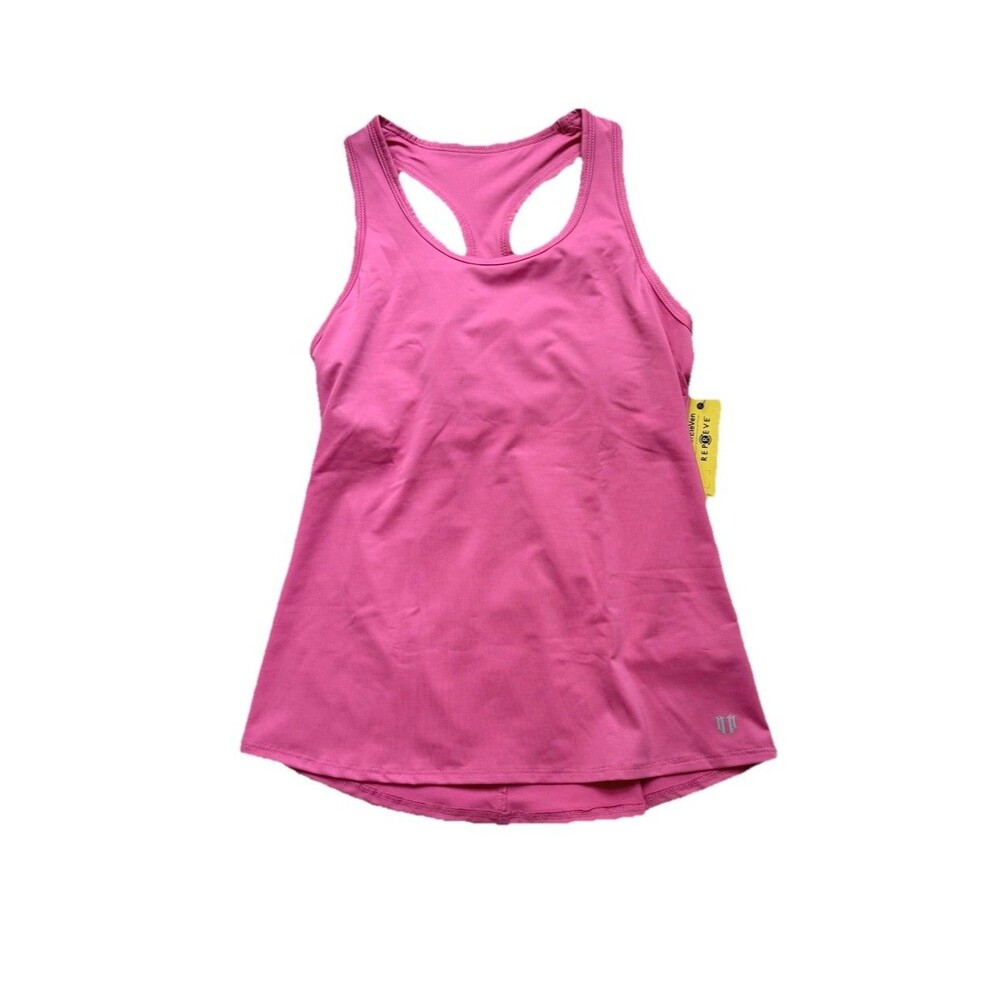 Eleven Venus Williams Race Day Tank Top Womens Small Disco Pink Tennis Athletic